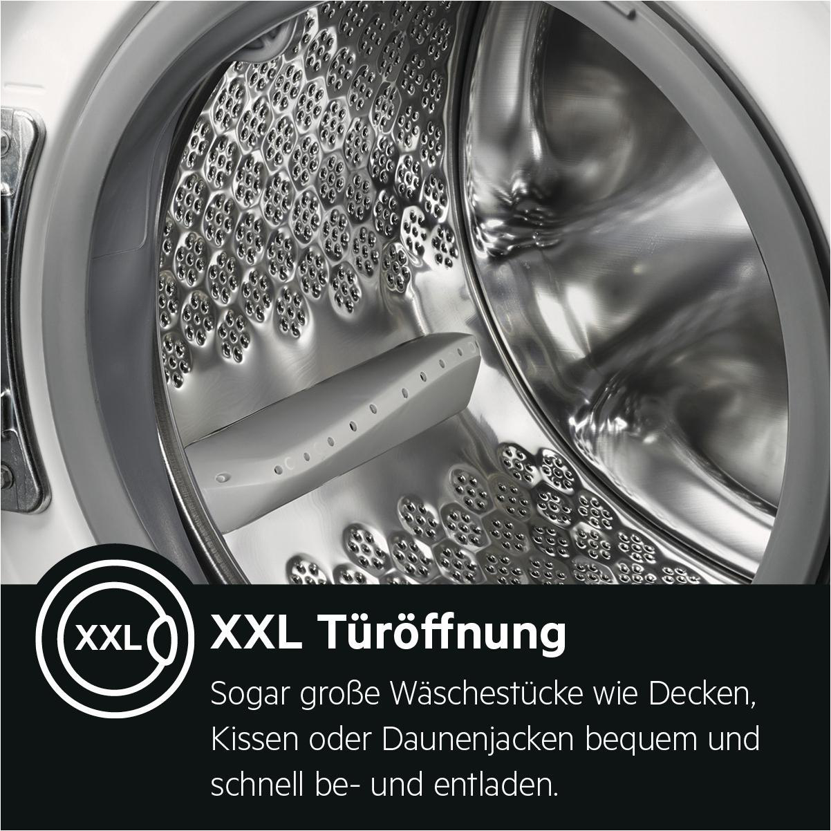 (9 ÖkoMix Waschmaschine A, Serie L8FEA70490 mit Vormisch-Technologie U/Min., Ja) 8000 AEG kg, 1351