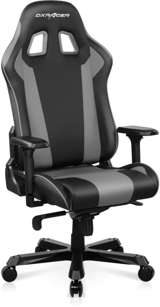 DX RACER Chaise gamer King GC-K99-NG-AX1 Noir / Gris