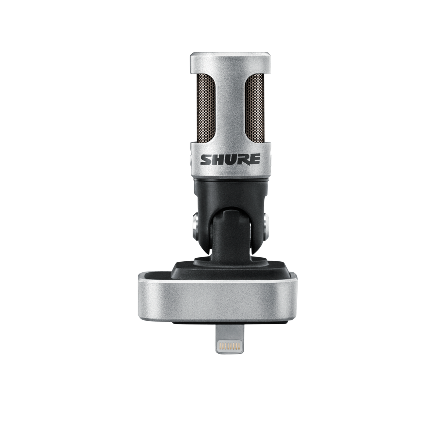Micrófono - Shure MV88/A, Hasta 20.000 Hz, Bidireccional, Cardioide, App ShurePlus, Plata