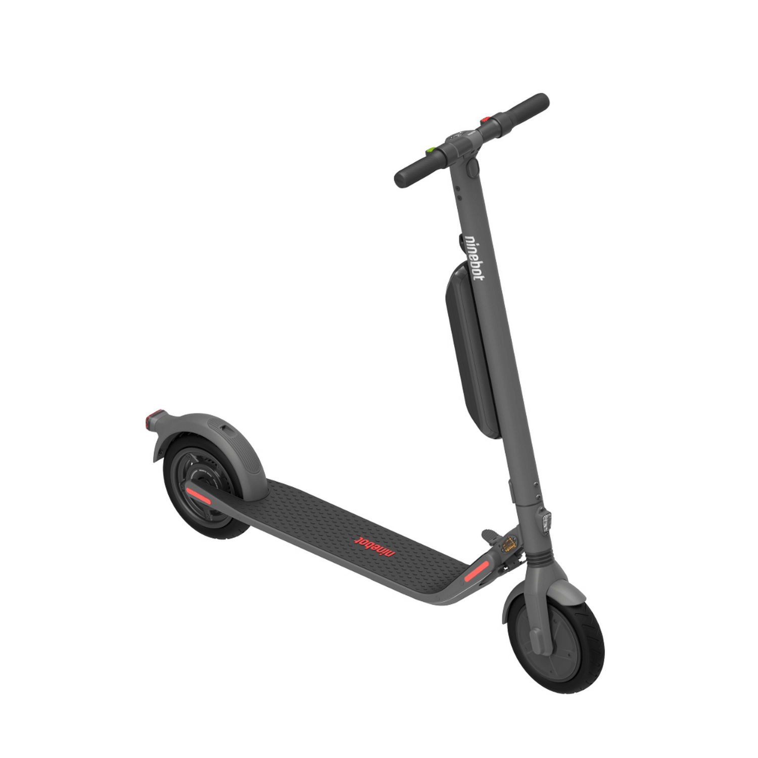 Patinete eléctrico Segway E45E, 300 W, Hasta 100 kg, 3 frenos, Velocidad 25 km/h, Autonomía 45 km, Negro