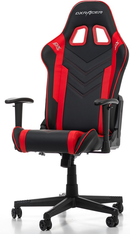 DX RACER Gamingstoel Prince Zwart / Rood (GC-P132-NR-FX1)