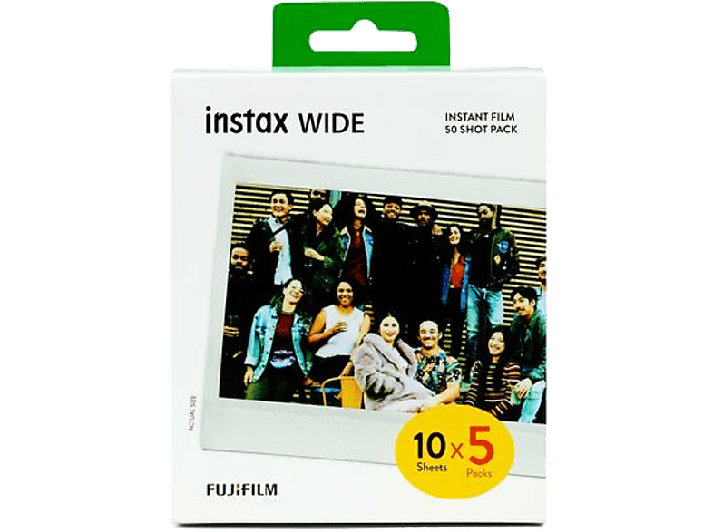 Fujifilm Instax Wide - Fotopapier 50 Stucks (b12023)