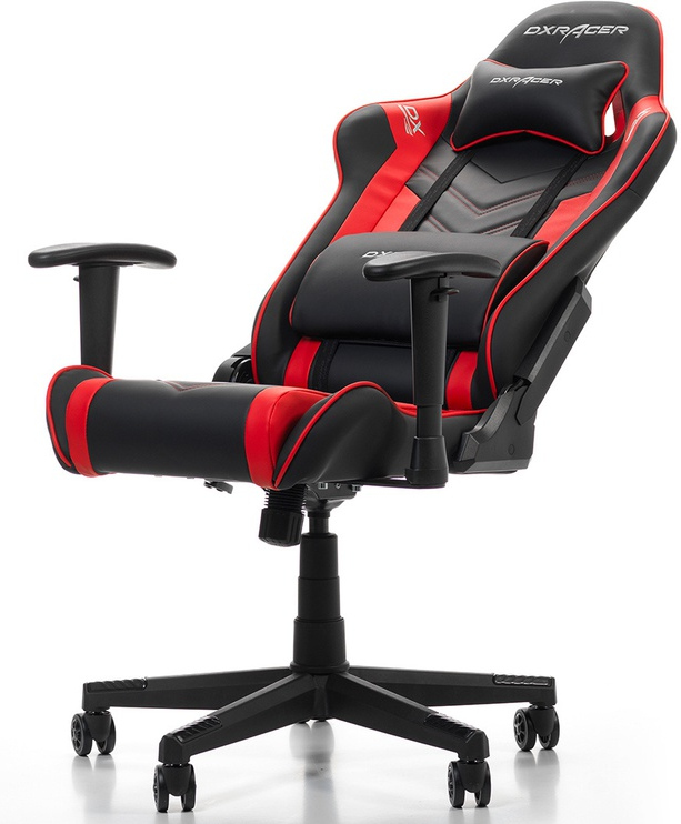 DX RACER Gamingstoel Prince Zwart / Rood (GC-P132-NR-FX1)