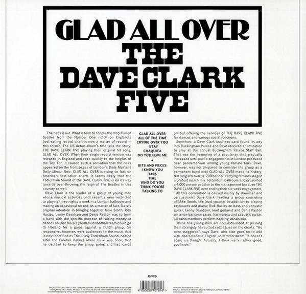 Vinyl) (Ltd Glad Clark All Dave Five - - (Vinyl) White Over