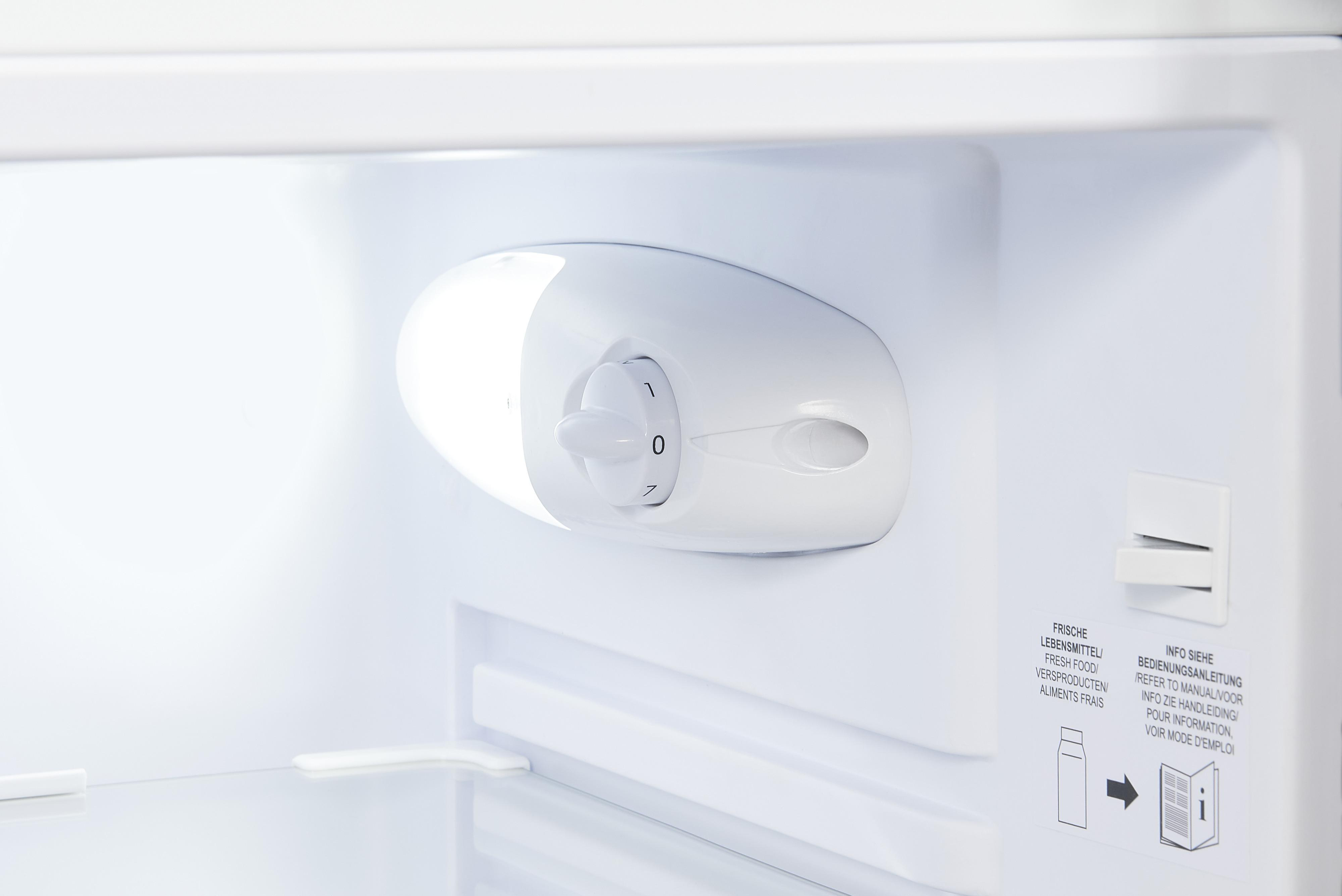 EXQUISIT RKS100-V-H-160F Kühlschrank (94 l, F, 905 mm hoch, Taubenblau)