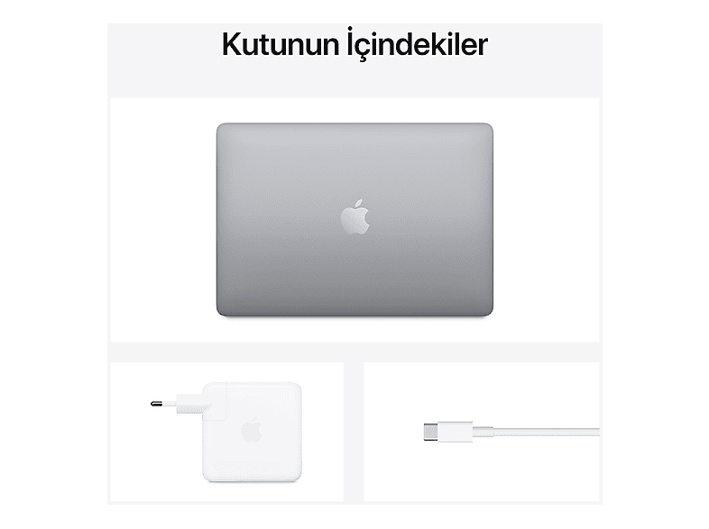 APPLE MYD82TU/A MacBook Pro 13.3''/Apple M1/256GB SSD/Laptop Uzay