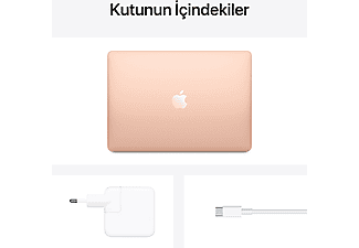 APPLE MacBook Air M1 8GB-256GB SSD 13.3inç Altın MGND3TU/A_5