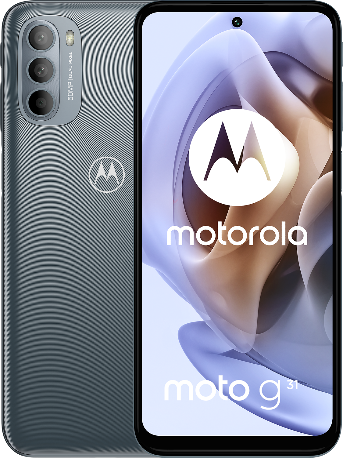 MOTOROLA moto g31 - 128 GB Dual-Sim Grijs
