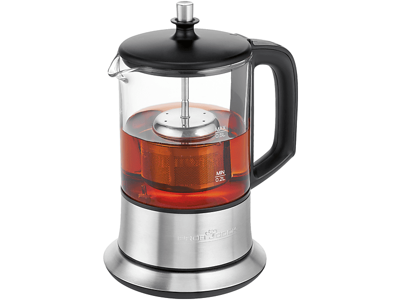 Profi Cook PC-TK 1165 Glas Tee-/Wasserkocher 0.5l; Tee- und Wasserkocher