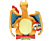 BOTI Pokémon - Charizard (30 cm) - Pupazzo di peluche (Multicolore)