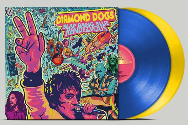 Diamond Dogs - Bang (Vinyl) Blue - (Col.2LP) Slap Rendezvous