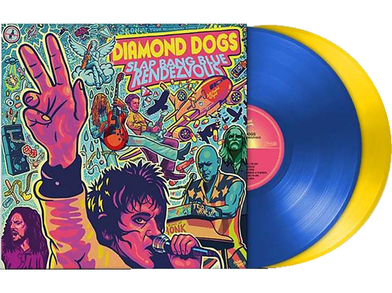 Diamond Dogs - Bang (Vinyl) Blue - (Col.2LP) Slap Rendezvous