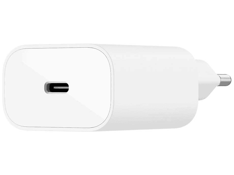 BELKIN 25 W USB-C Ev Duvar Şarj Cihazı Beyaz WCA004VFWH_1