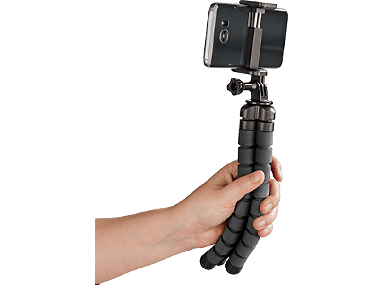 Hama Flex Mini Tripod Akıllı Telefonlar ve GoPro Siyah