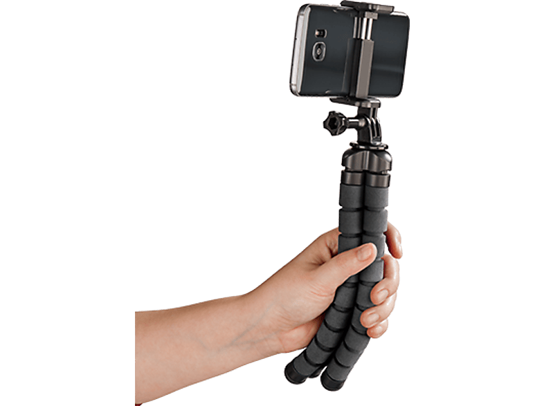 HAMA Flex Mini Tripod Akıllı Telefonlar ve GoPro Siyah