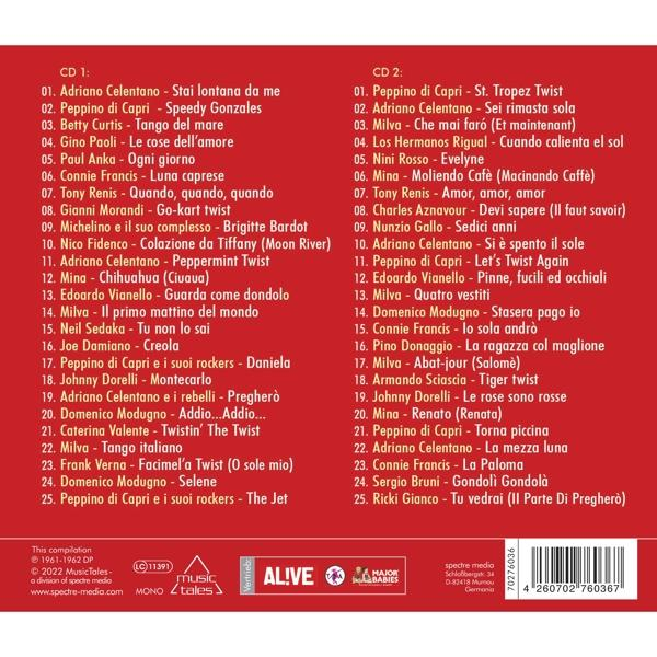 Albumcover mit Text, einschließlich CD-Informationen und anderen Details. Weißer Hintergrund.
