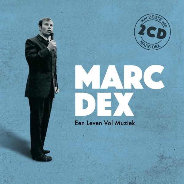 Albumhoes: Marc Dex, een man met een microfoon.