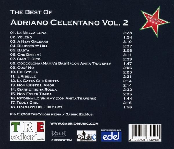 Adriano Celentano - The Best Of Adriano Celentano Vol. 2  - (CD)