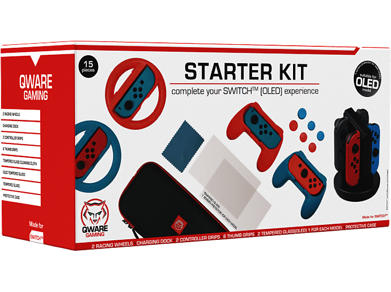 Qware Nintendo Switch Gaming Bundel (qw Nsw-9500)