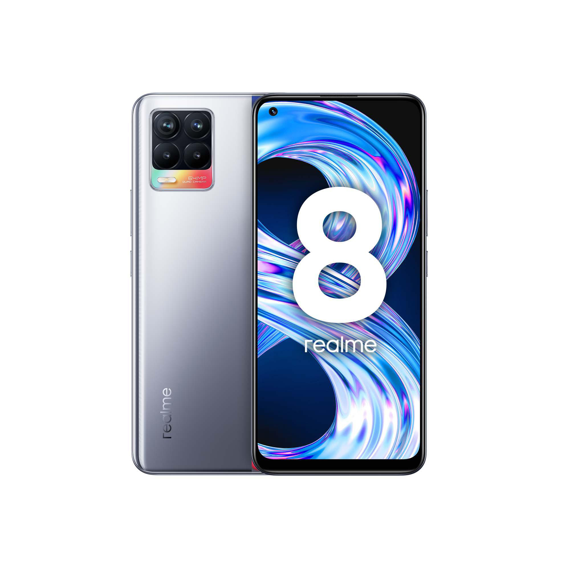 128 Silver GB 8 Dual REALME Cyber SIM