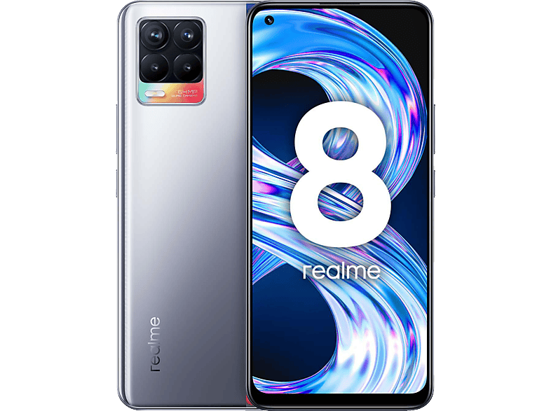 REALME 8 128 GB Cyber Silver Dual SIM Smartphone | 128 - Cyber Silver ...