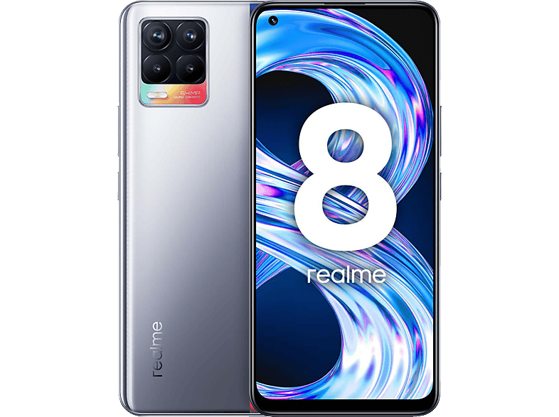 REALME 8 128 GB Cyber Silver Dual SIM 128 Cyber Silver Ja Smartphone ...