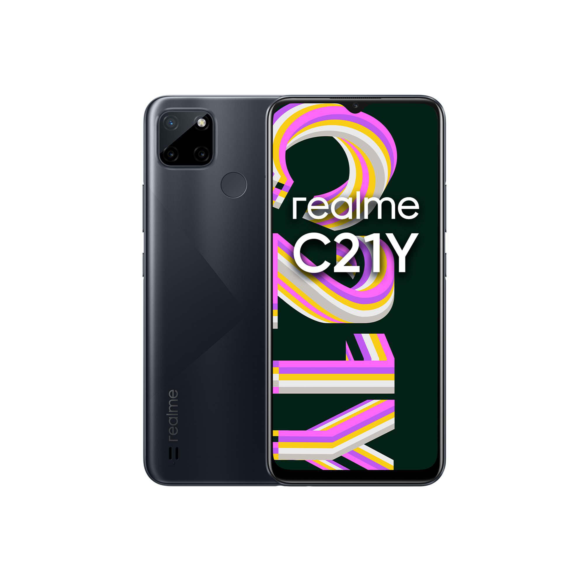 REALME C21Y 64 GB Dual SIM Black Cross