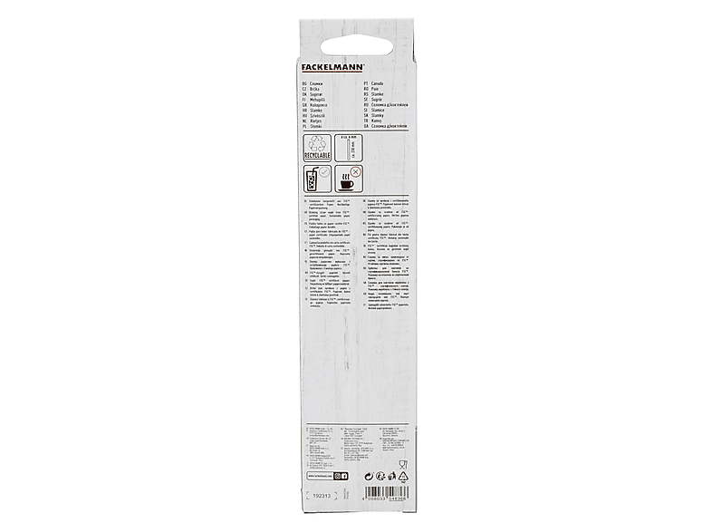 Fackelmann Papier-Trinkhalme 23cm; Strohhalm — Foto 2 von 3