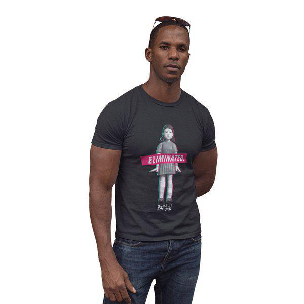 HEROES INC Squid Game T-Shirt Elimination Doll XXL T-Shirt