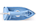 PHILIPS DST3020/21 - Fer à repasser à vapeur  (Bleu)