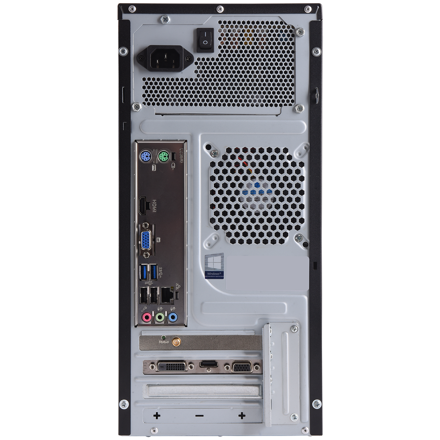 CASPER N2L.101N20-8D05T-V0A/ İ3-1010/8GB/240GB/INTEL HD GRAPHICS/WIN11 Desktop Siyah