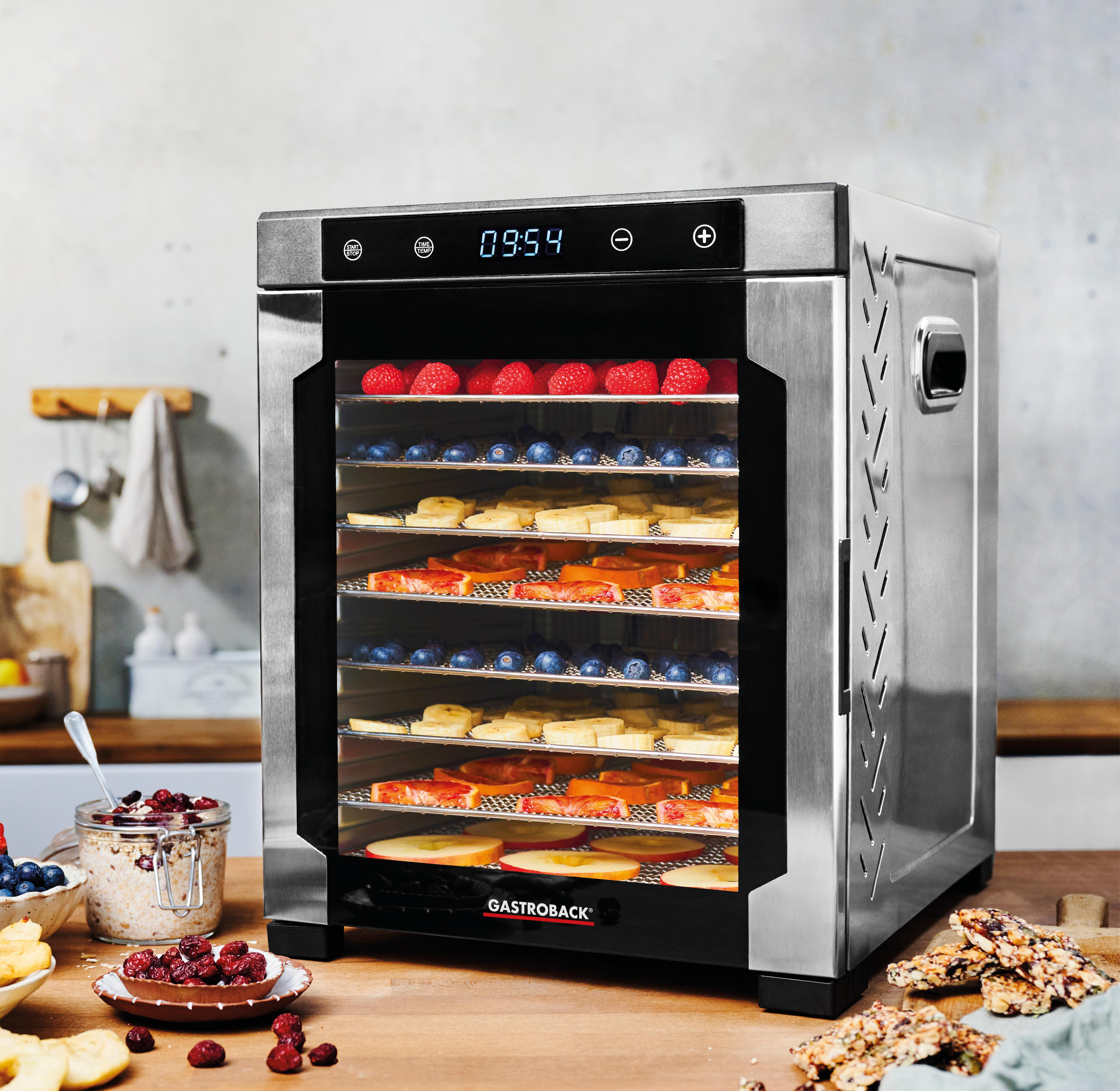 GASTROBACK 46603 Design Max Dörrautomat (900 Watt)