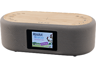 PEAQ PCR 120 BT-W - DAB + radiosveglia (DAB+, FM, Bianco)