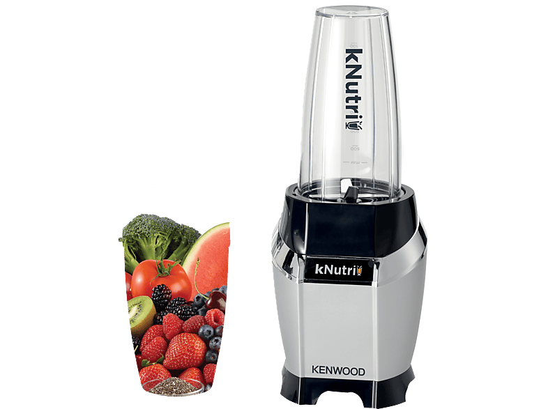 KENWOOD BSP70.180SI 600ml Nutri Smoothie Blender Silver_1