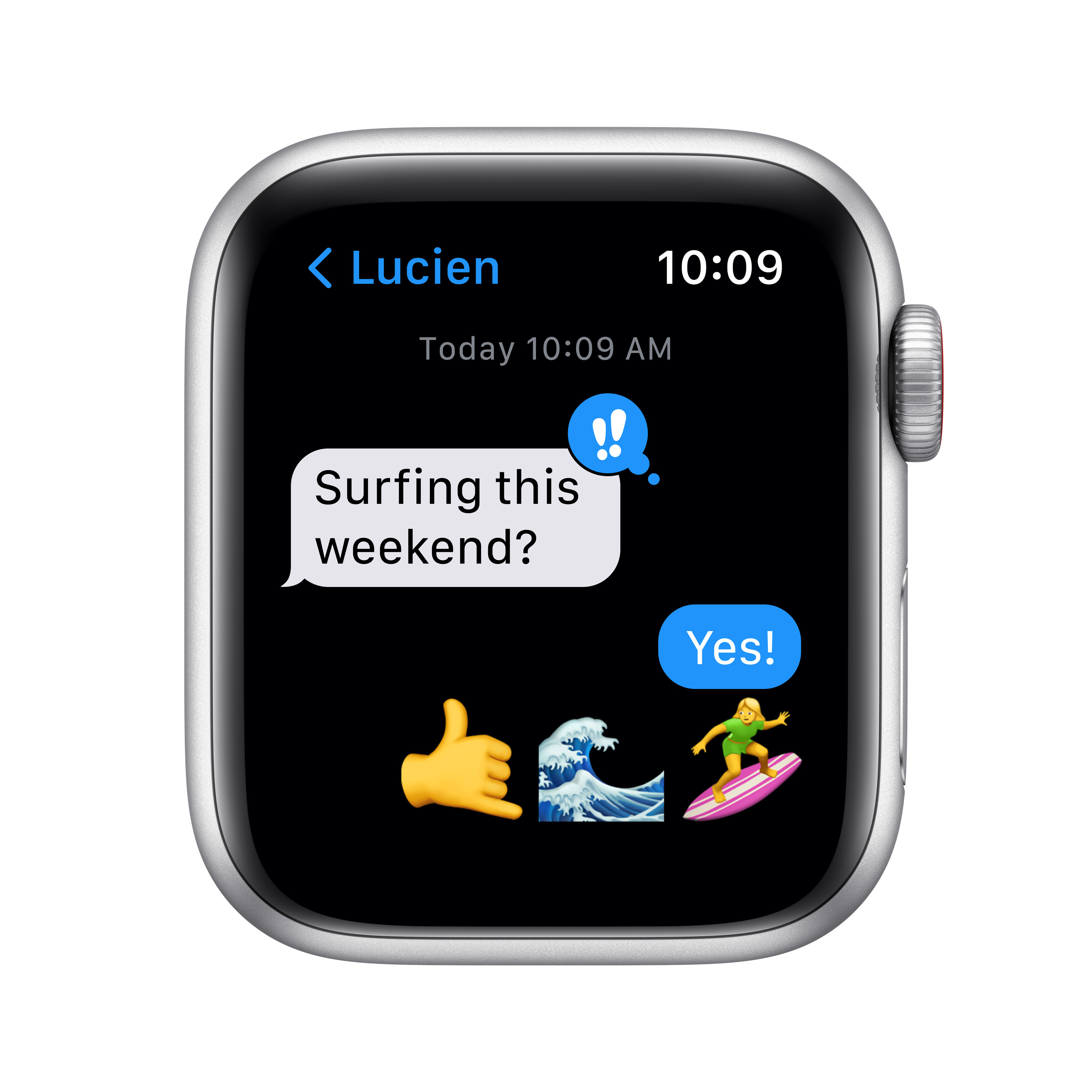 APPLE Watch SE Nike+ 40 mm zilver aluminium / zwarte sportband
