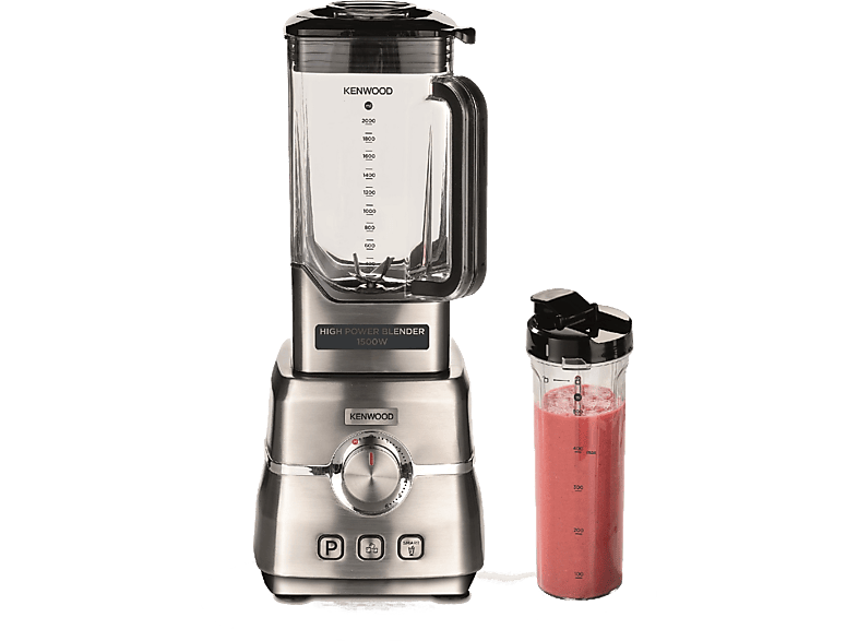 KENWOOD BLM91.640SS Buz Kırma Fonksiyonlu 1500 Watt Metal Power Blender Paslanmaz Çelik_1