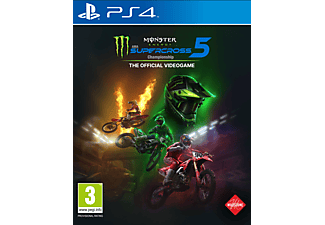 Monster Energy Supercross 5 : The Official Videogame - PlayStation 4 - Allemand, Français, Italien