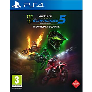 Monster Energy Supercross 5: The Official Videogame - PlayStation 4 - Deutsch, Französisch, Italienisch