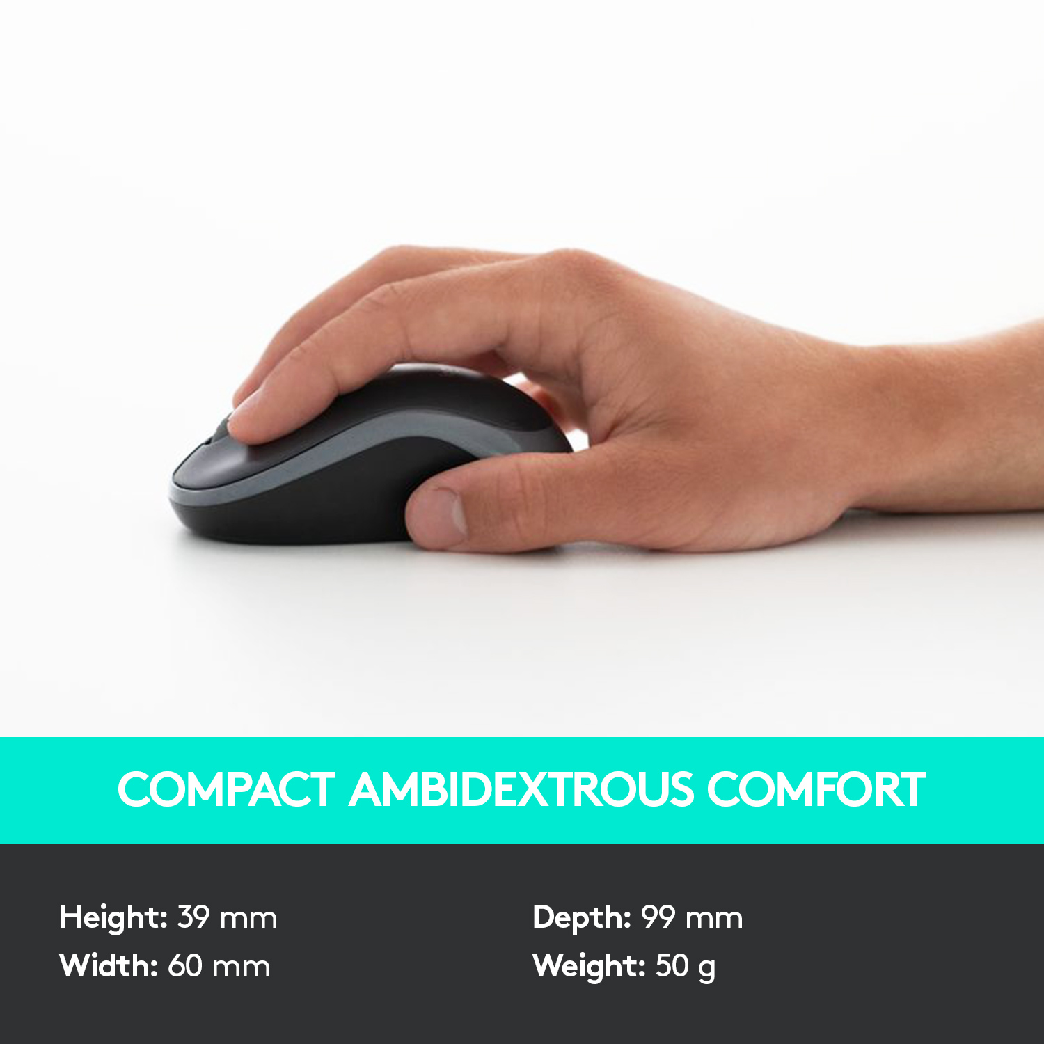 LOGITECH MK330 WIRELESS COMBO - Tastatur & Maus (Schwarz)