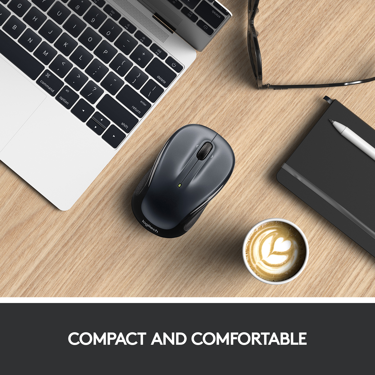 LOGITECH M325 WLESS OPT GREY - Souris