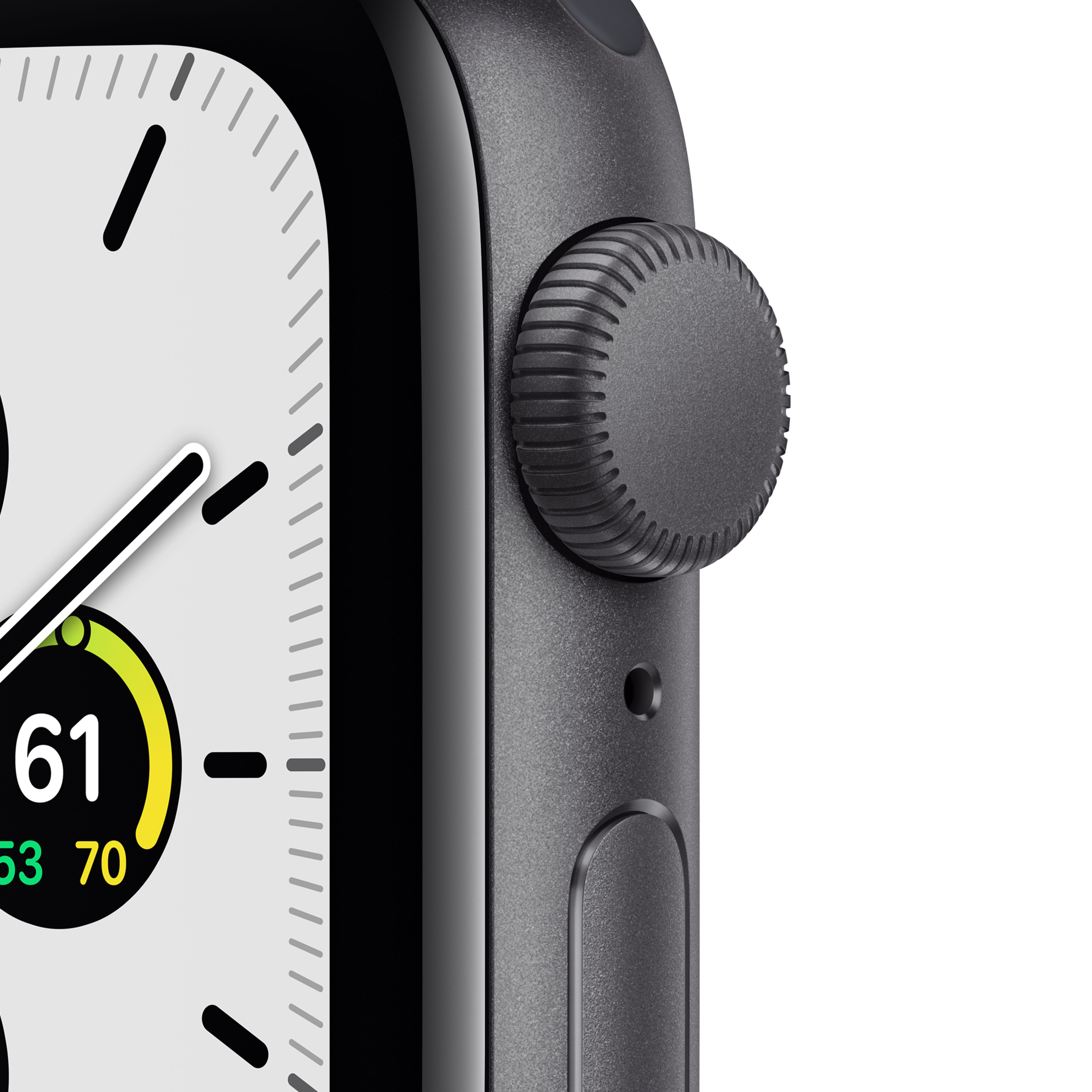 APPLE Watch SE 40 mm spacegrijs aluminium / middernacht sportband