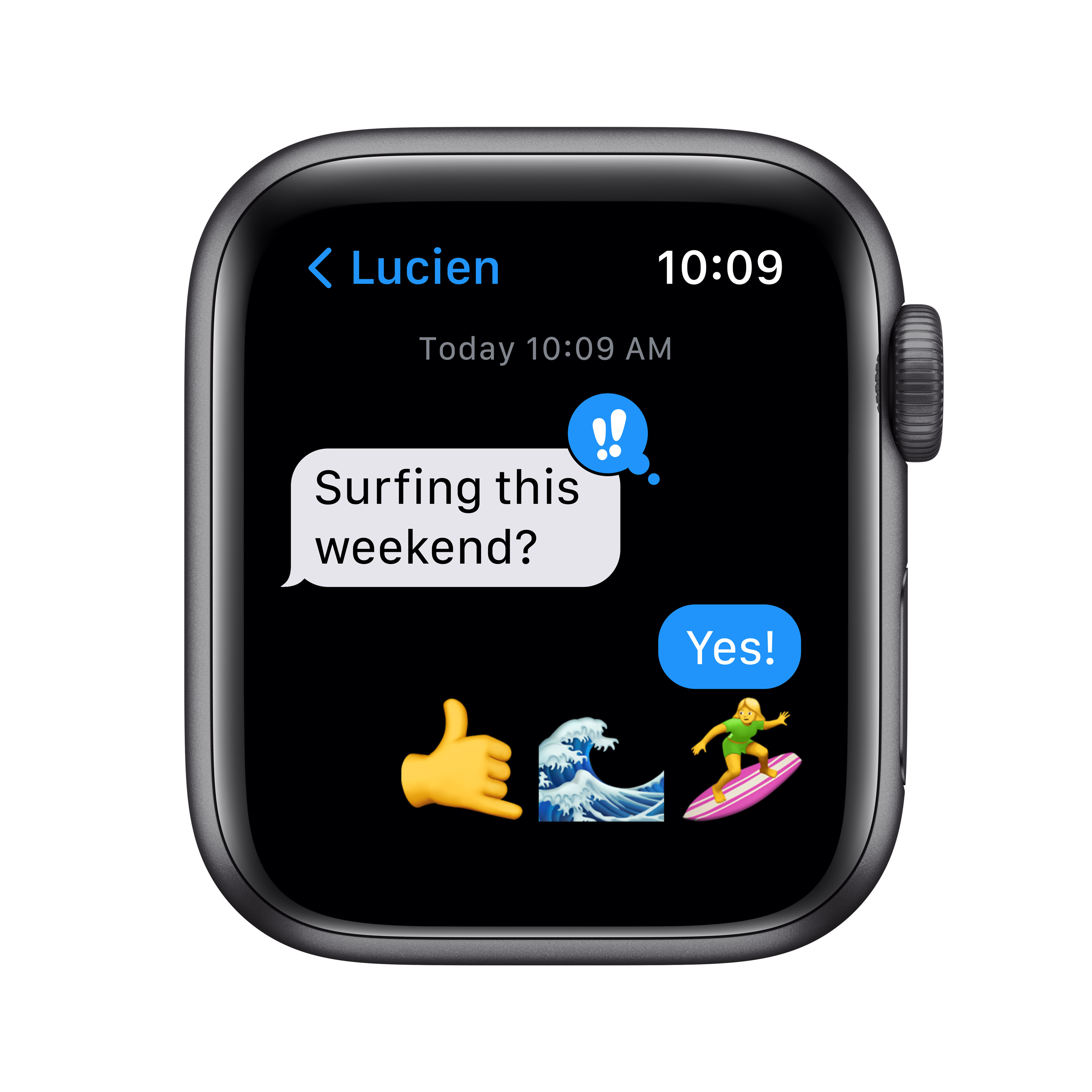 APPLE Watch SE 40 mm spacegrijs aluminium / middernacht sportband