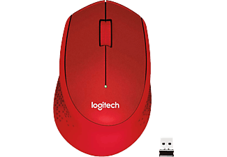 LOGITECH M330 Silent - Maus (Rot)