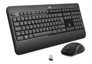 LOGITECH MK540 Advenced - Tastatur & Maus (Schwarz)