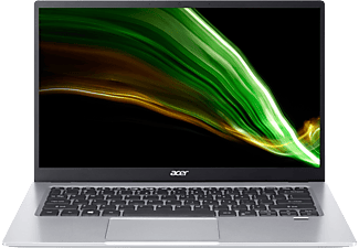 ACER Swift 1 SF114-34-C0BQ (Office 365 Personal / 1 Jahr) - Notebook (14 ", 128 GB SSD, Pure Silver)