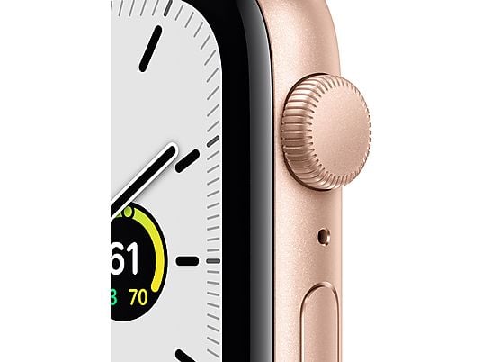 APPLE Watch SE 44 mm goud aluminium / sterrenlicht sportband