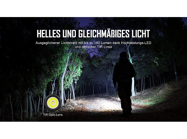 Olight i1R2 Pro Lampe für Schlüsselbund; Mini Taschenlampe — Foto 3 von 3