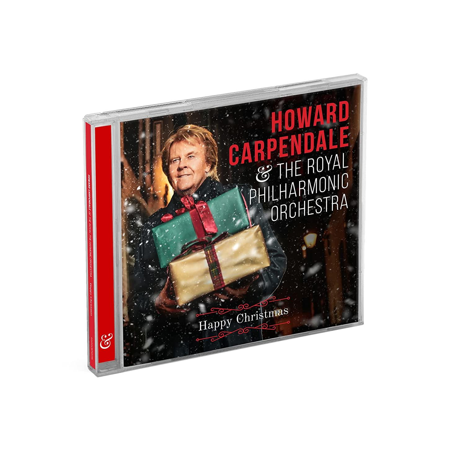 CD-Hülle mit Howard Carpendale und The Royal Philharmonic Orchestra. Happy Christmas-Titel.