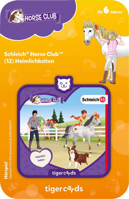 - Tigercard, Horse Club Schleich TIGERMEDIA Mehrfarbig Heimlichkeiten