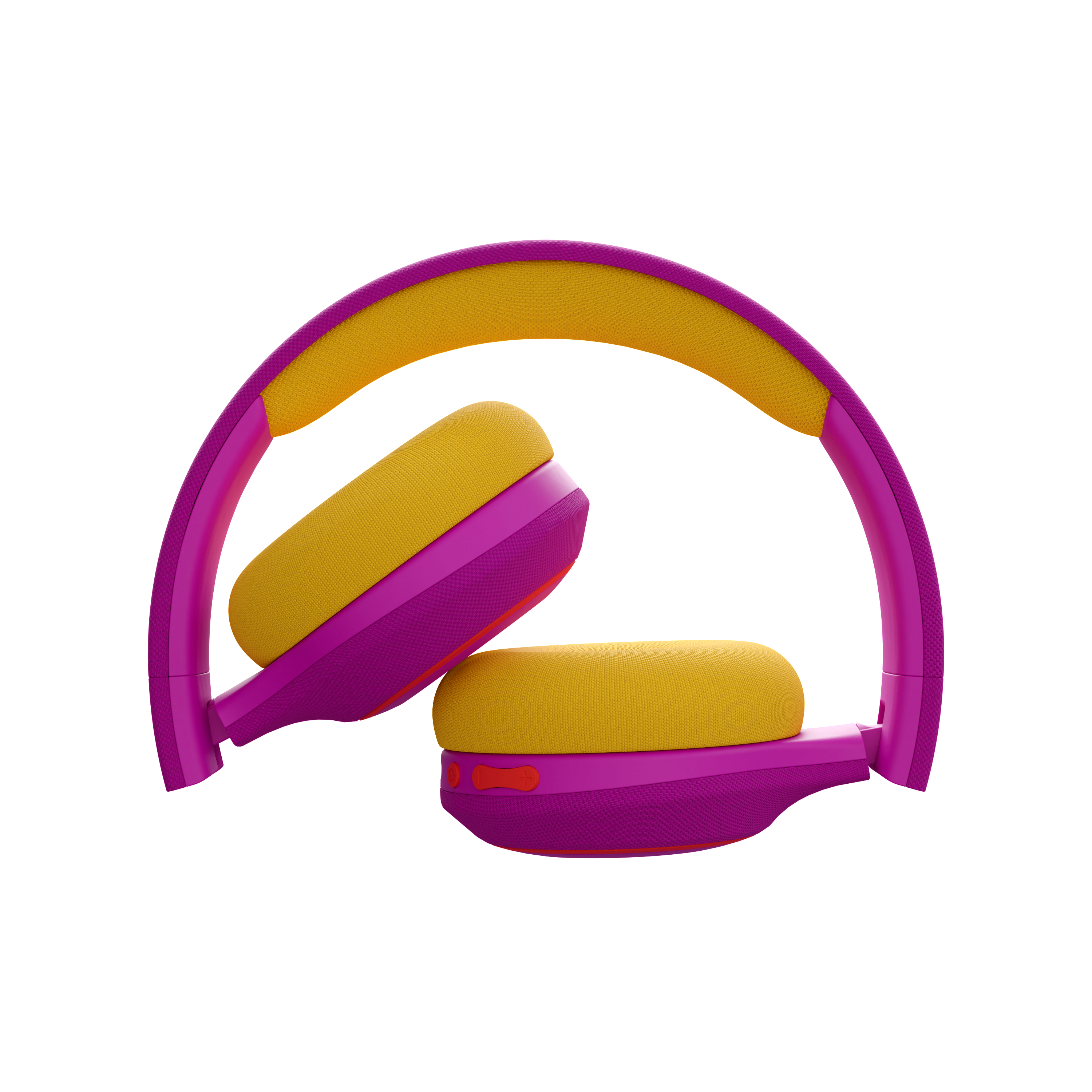 TIGERMEDIA Tigerbuddies - Crazy Pink Kopfhörer, für Pink (Kopfhörer Kinder)